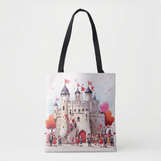 "Luxe Londen Tas: Chique City Style" Tote Bag (Voorkant)