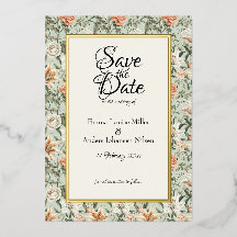 Luxe Lush, Tijgerlelie & Munt, Save the Date