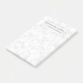 Luxe luxe Roos Gold Designer Post-it® Notes (Schuin)