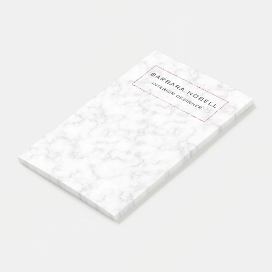 Luxe luxe Roos Gold Designer Post-it® Notes (Schuin)