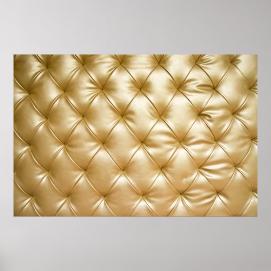 luxe luxueuze lederen loopstoelonderrug poster (Voorkant)
