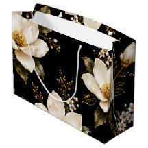 Luxe Magnolia Bloem Naadloos Patroon Kunstwerk