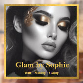 Luxe Make-up Artiest Deur Sticker – Aanpasbaar Ont (Vel 2)
