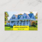 Luxe makelaar (Creëer QR) makelaar Visitekaartje (Voorkant)