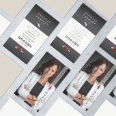 Luxe makelaar Fotoontwerp Visitekaartje