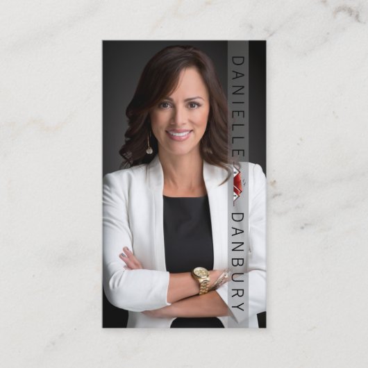 Luxe makelaar Fotoontwerp Visitekaartje (Voorkant)