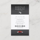 Luxe makelaar Fotoontwerp Visitekaartje (Achterkant)