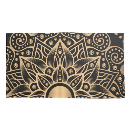 Luxe Mandala 12 Kussensloop (Achterkant)