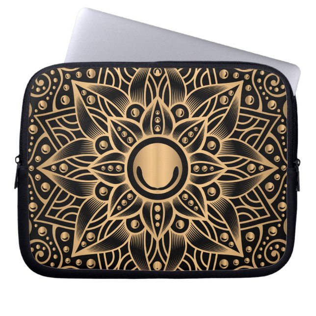 Luxe Mandala 12 Laptop Sleeve (Voorkant)