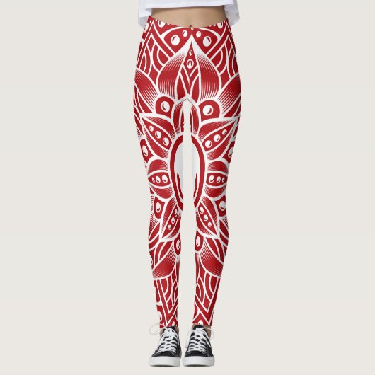 Luxe Mandala 15 Leggings (Voorkant)
