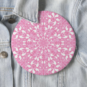 Luxe Mandala 18 Ronde Button 6,0 Cm