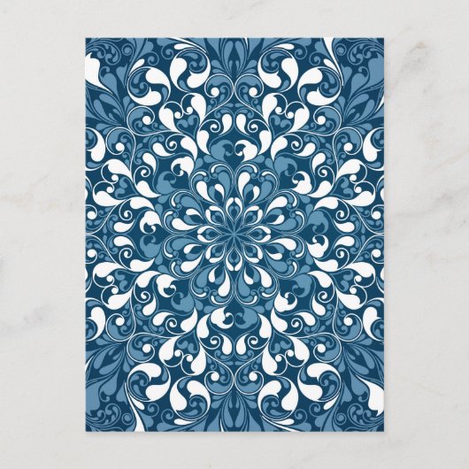 Luxe Mandala 20 Feestdagenkaart (Voorkant)