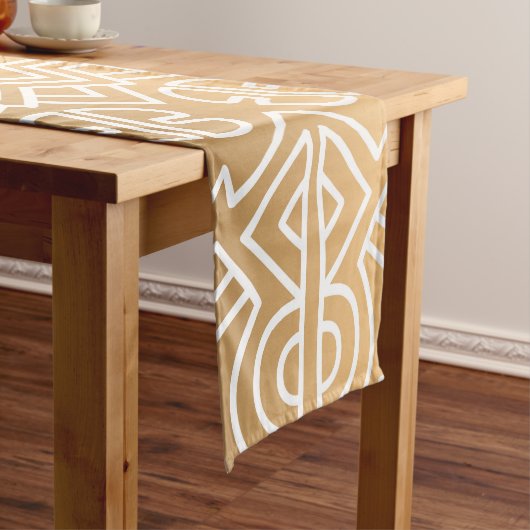 Luxe Mandala 33 Korte Tafelloper (Voorbeeld)