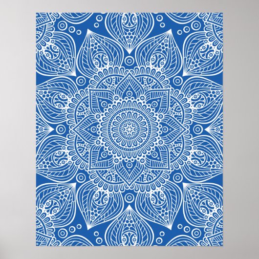 Luxe Mandala 36 Poster (Voorkant)