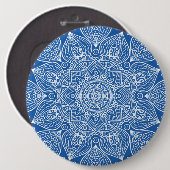 Luxe Mandala 36 Ronde Button 6,0 Cm (Voorkant /achterkant)