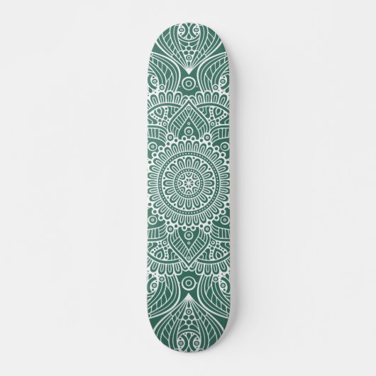 Luxe Mandala 37 Persoonlijk Skateboard (Voorkant)