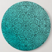 Luxe Mandala 38 Ronde Button 6,0 Cm (Voorkant)