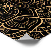 Luxe Mandala 3 Poster (Hoek)
