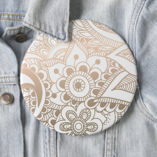 Luxe Mandala 41 Ronde Button 6,0 Cm