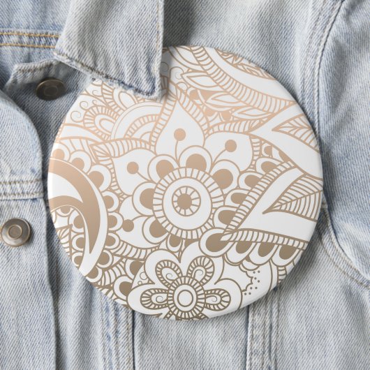 Luxe Mandala 41 Ronde Button 6,0 Cm (In situ)