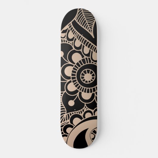 Luxe Mandala 42 Persoonlijk Skateboard (Voorkant)
