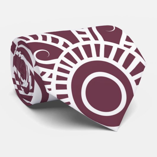 Luxe Mandala 44 Stropdas (Opgerold)