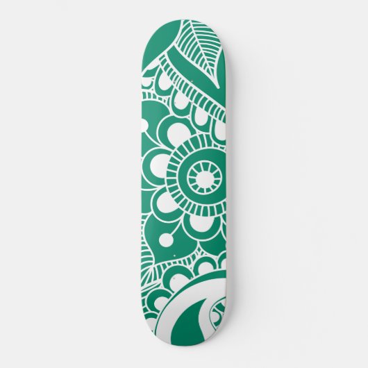 Luxe Mandala 48 Persoonlijk Skateboard (Voorkant)