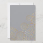 Luxe Mandala 49 Bedankkaart (Achterkant)