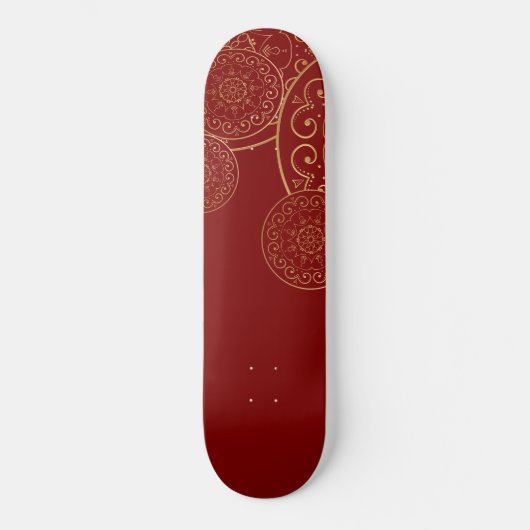 Luxe Mandala 50 Persoonlijk Skateboard (Voorkant)