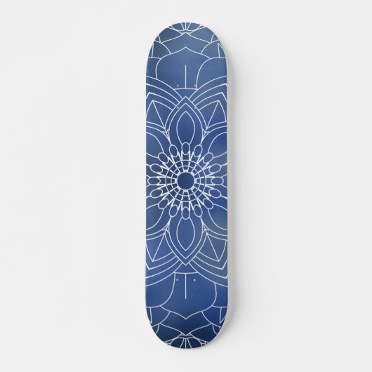 Luxe Mandala 55 Persoonlijk Skateboard (Voorkant)
