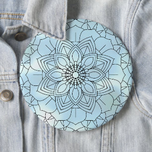 Luxe Mandala 56 Ronde Button 6,0 Cm