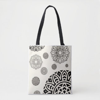 Luxe Mandala Kunst Schouder Tote Tas 