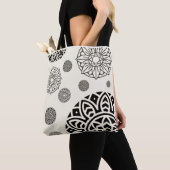 Luxe Mandala Kunst Schouder Tote Tas (Dichtbij)