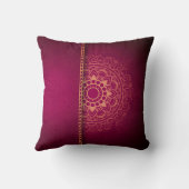Luxe Mandala Kussenhoes Kussen (Achterkant)