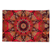 Luxe mandala naadloos, sterrenbloem. kussensloop (Achterkant)