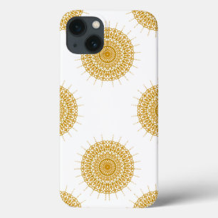 Luxe Mandala Patroon iPhone Case 13