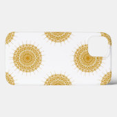 Luxe Mandala Patroon iPhone Case 13 (Achterkant (horizontaal))