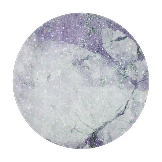 LUXE MARBLE PAARS GALAXY TRAY CUTARD SNIJPLANK (Voorkant)