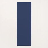 Luxe marine blauw sparkle goud glitter patroon yogamat (Achterkant)