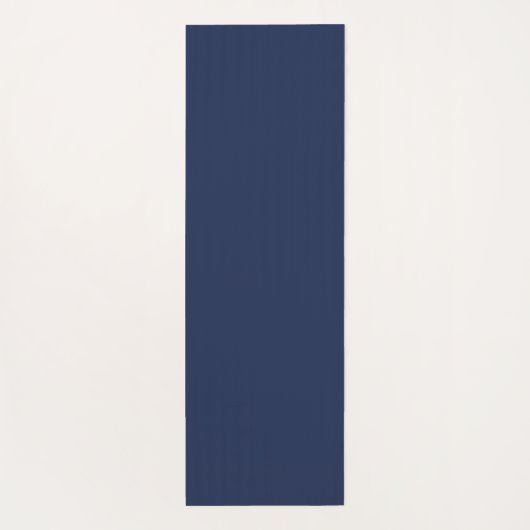 Luxe marine blauw sparkle goud glitter patroon yogamat (Achterkant)