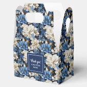 Luxe Marine Bloemen Aangepaste Naam Bloemendoos al Bedankdoosjes (Geopend)