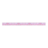 Luxe marmer Glitter Pink Paars Gold Grosgrain Lint (Voorkant)