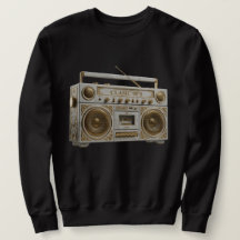 Luxe Marmer & Goud Vintage 90s Boomboxtradio