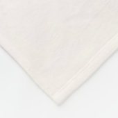 Luxe marmer met glitter goud fleece deken (Hoek)