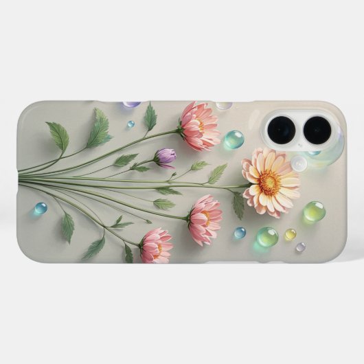 Luxe Marmer: Sophisticated iPhone Case (Achterkant (horizontaal))