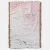 Luxe marmer, speciaal ontwerp deken (Voorkant Verticaal)