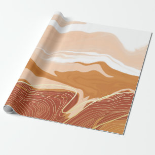 Luxe marmer texture background design. Vloeibaar m Cadeaupapier