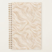 Luxe Marmer Wervelend Patroon Planner (Voorkant)