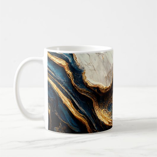 Luxe marmeren decor mok (Links)