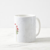 Luxe Marmeren Gouden Mok – Romantisch Dankbaar Cad (Voorkant rechts)